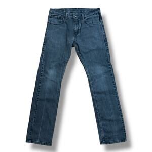 Levi’s 511 Jeans Boys Mens Washed Black Misprint Tag No Name Collectible 28/28